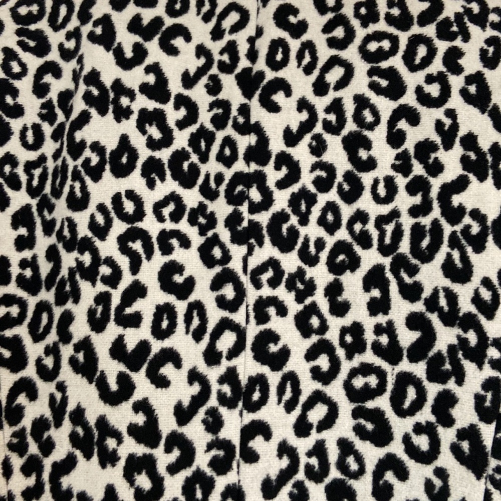 Rachel Zoe Snow Leopard Print Coat - Picture 4 of 4